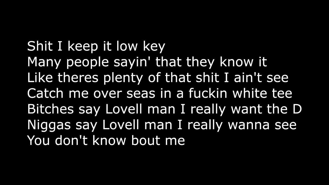 Night Lovell Dark Light Lyrics Youtube