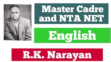 R.K. Narayan||Master Cadre English Preparation||