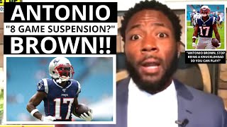 Antonio Brown (Free Agent) 8 Game Suspension, From The NFL! NFL Live - Ryan Clark [Commentary]