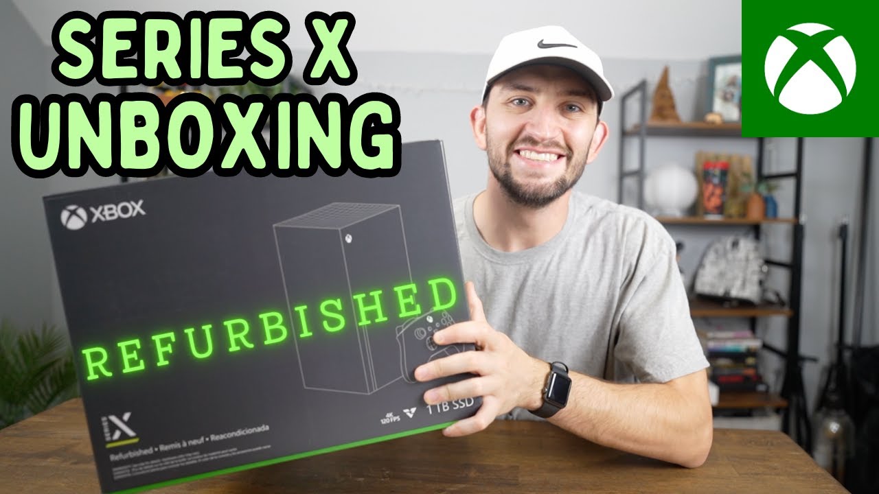 UNBOXING A REFURBISHED XBOX SERIES X (2023) YouTube