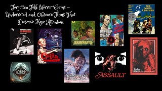 Forgotten Folk Horror Gems Underrated and Obscure Films That Deserve More Attention