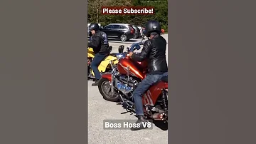 Boss Hoss V8 exhaust note #bosshoss #v8 #exhaust #superbike #v8bike #bosshossv8 #exhaustnote