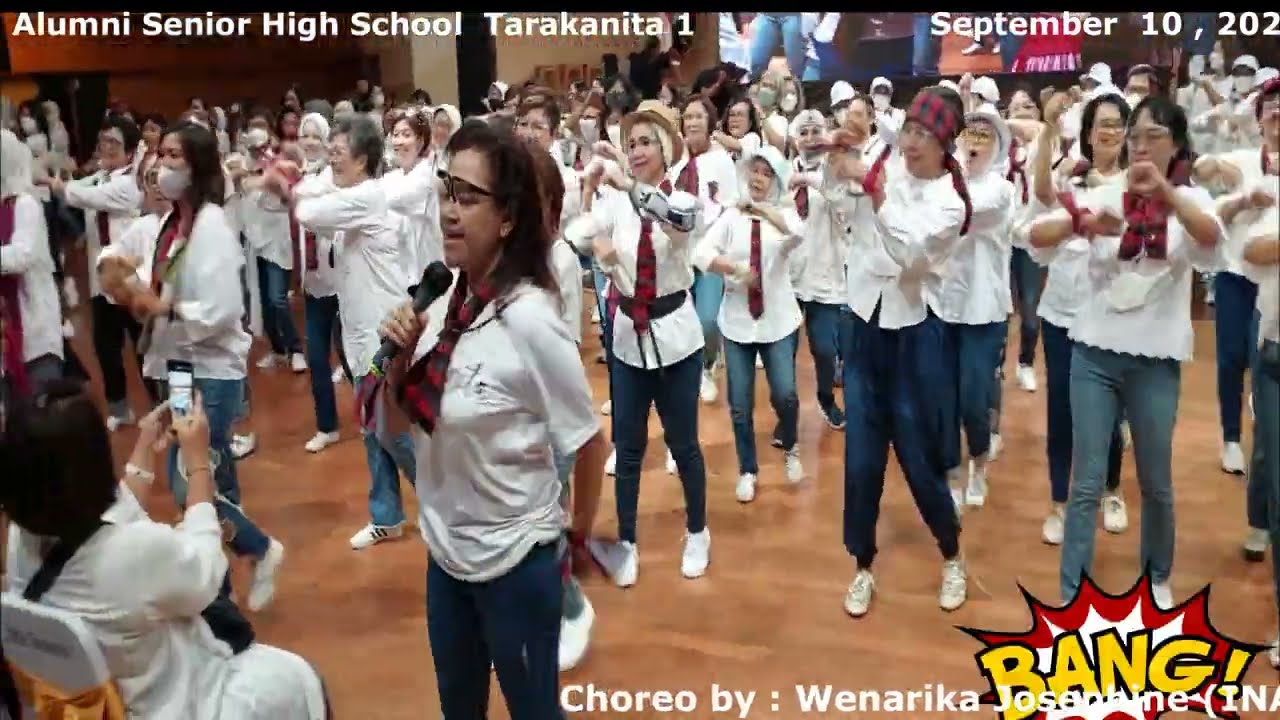 ANAK SEKOLAH | Line Dance |By  Alumni Senior High School  Tarakanita 1  , cross-generation.
