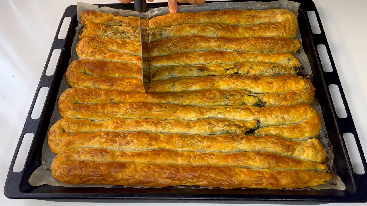 GÜNDE 2 TEPSİ SİPARİŞ ALDIĞIM BÖREK TARİFİM 💯 KOLAY AÇILAN HAMURUYLA ❗️ HERKES YAPABİLSİN DİYE ✋