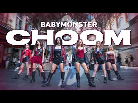[KPOP IN PUBLIC][ONE TAKE] BABYMONSTER "CHOOM" Dance Cover by CRIMSON 🥀 | Australia