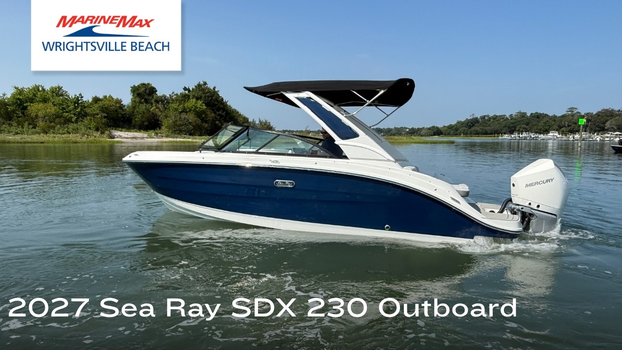 New 2027 Sea Ray SDX 230 Outboard, 28480 Wrightsville Beach - Boat