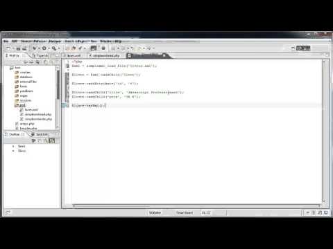 Formation PHP 5.4 : Ecrire du XML avec SimpleXML (35/52)
