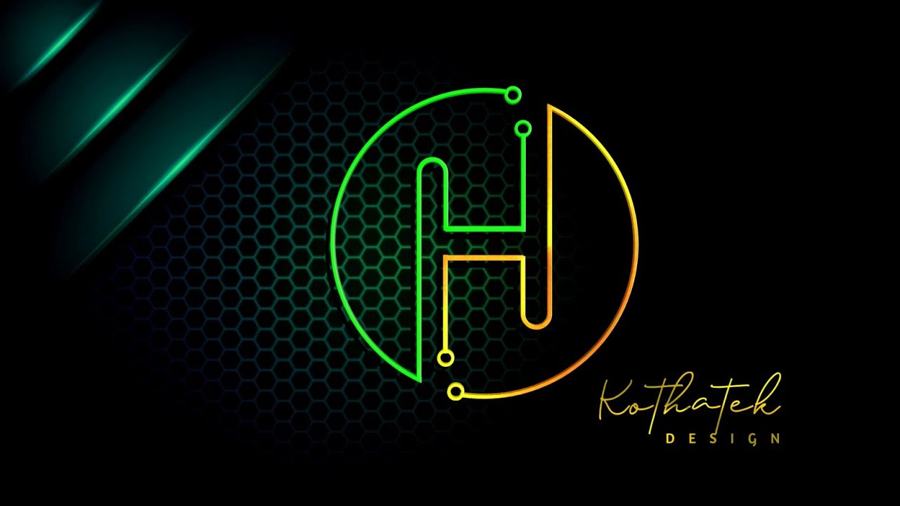 Design | 3D Glowing Logo Tutorial 