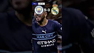 Real Madrid comeback against Manchester City 😮
