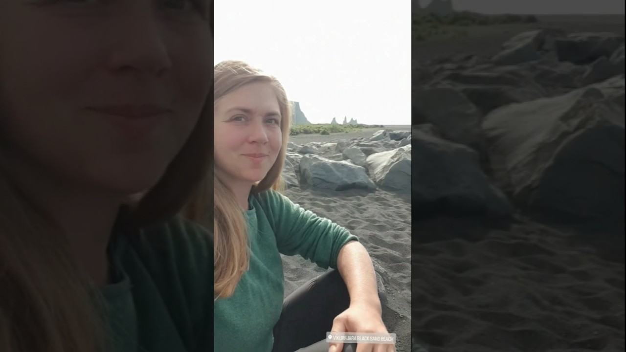 iceland black beach 