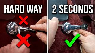 The SECRET to Removing Window Cranks (No Tools, 2-Second Hack!)