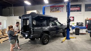 Installing our Alu-Cab Canopy Camper on 2020 Toyota Tacoma