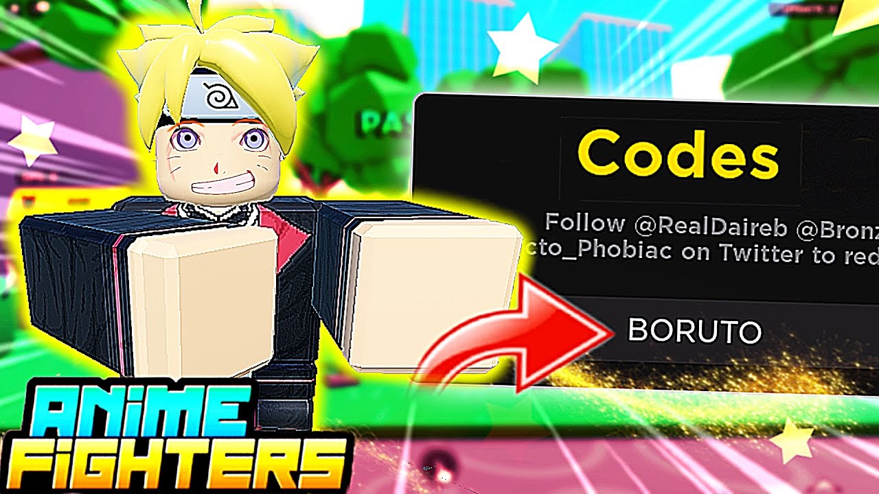 FREE ROBUX BORUTO Code In Anime Fighters! NEW Triple 3X EXP, LUCK, DROP  Events!