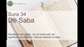 سورة 34. سبإ (ترجمة باللغة الأسبانية) | مشاري بن راشد العفاسي