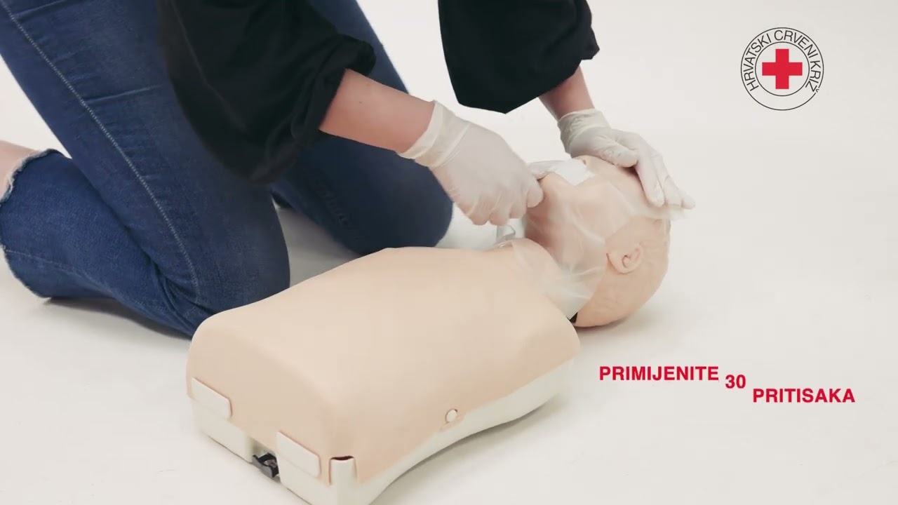 Oživljavanje djeteta | Prva pomoć– Hrvatski Crveni križ