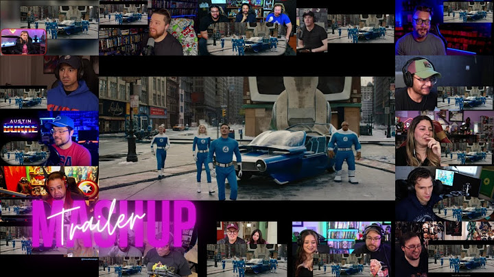 The Fantastic Four: First Steps - Official Trailer Reaction Mashup 🗿🔥- Pedro Pascal - Marvel Studios