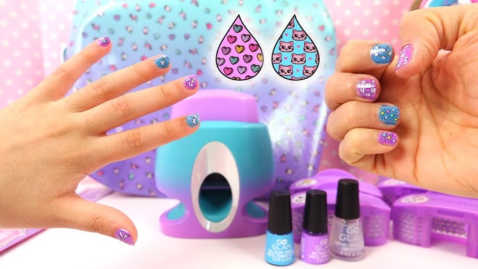 Cool Maker Go Glam U-Nique Nail Salon Mani-Pedi Set from Spin Master  Instructions + Review! - YouTube