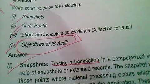 CA Final ISCA Revision Chapter-6