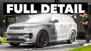 Detailing a Matte Range Rover Sport - Wash & Coating