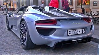 Porsche 918 Spyder Acceleration SOUND!