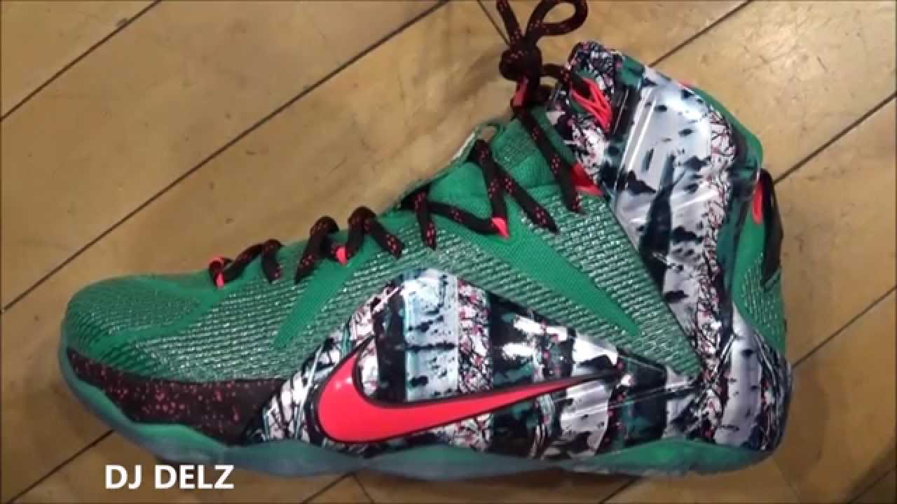 lebron 12 christmas edition