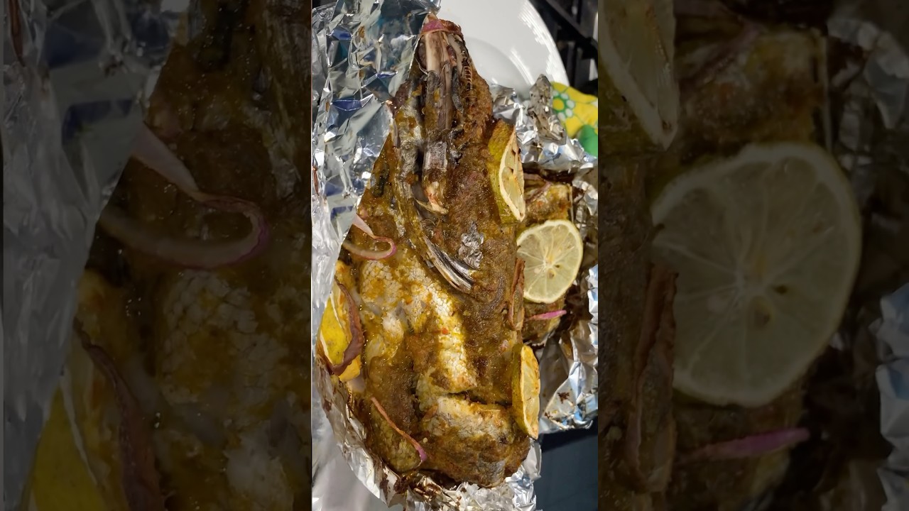 tasty/juicy grilled panla fish