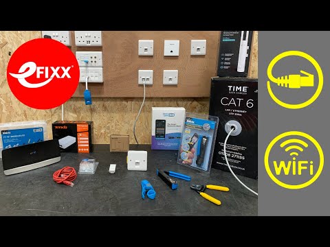 How a wired network installation is the solution to home wifi problems.