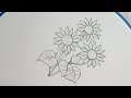 Simple hand embroidery , Gorgeous flower design hand embroidery tutorial , Beautiful flower stitches