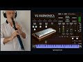 VG Harmonica Virtual Instrument, VST, AU, Standalone app. for Mac &amp; PC. Robkoo R1 Wind Synthesizer.