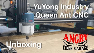 Yuyong Industry QueenAnt Pro 1500 x 1500 CNC Unboxing