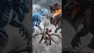 dragon🐉 fight 💥 #viral #aivideo #viralshorts @AI.world.video.888 #dragonball #likeandsubscribe