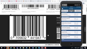 Barcode Scanner Support in AgilePoint NX eForms