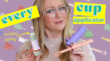 Menstrual Cup Applicators | Watch Me Compare Pixie Cup Applicator, Sunny Cup Applicator, CupUp +
