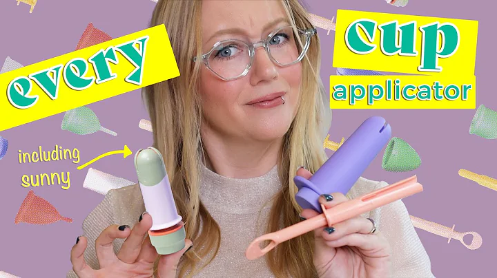 Menstrual Cup Applicators | Watch Me Compare Pixie Cup Applicator, Sunny Cup Applicator, CupUp +
