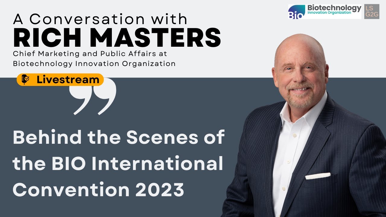 Rich Masters - Behind the Scenes of the BIO International Convention ...