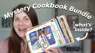 $10 MYSTERY COOKBOOK BUNDLE  You won't believe what I found!