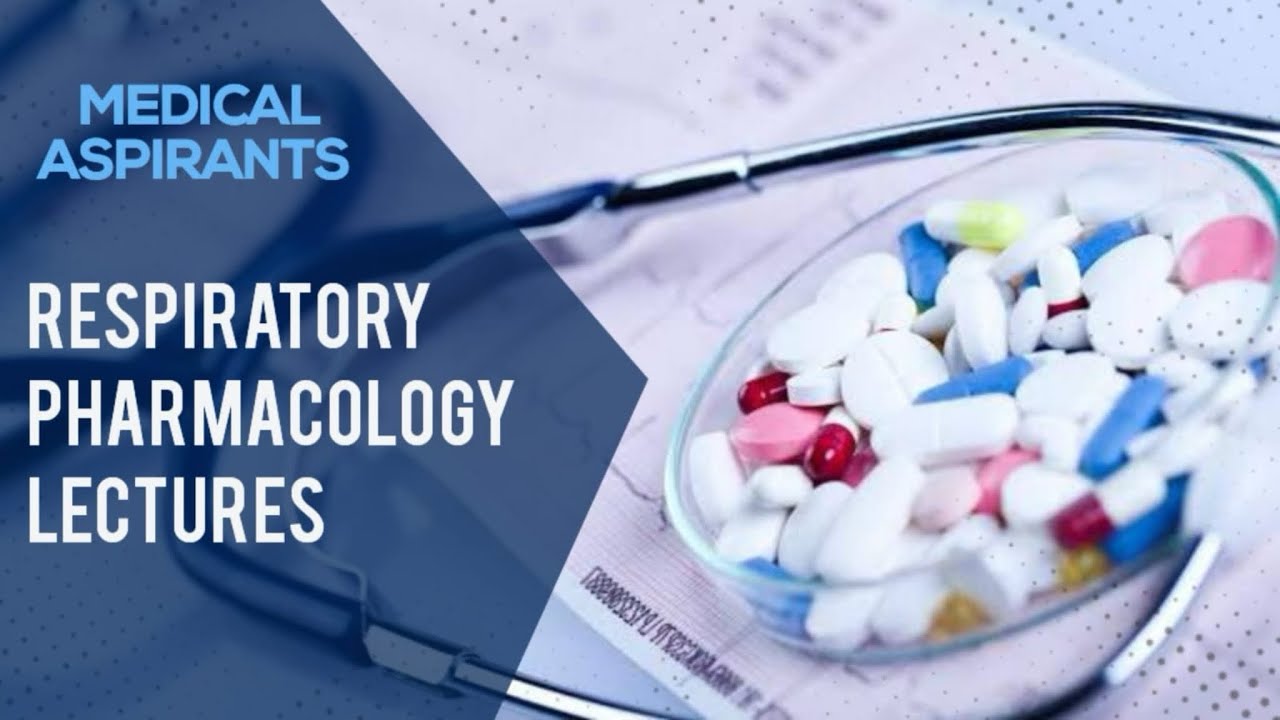 Respiratory pharmacology lectures |part 2| simplified | #pharmacology #pharmacologylectures #mbbs