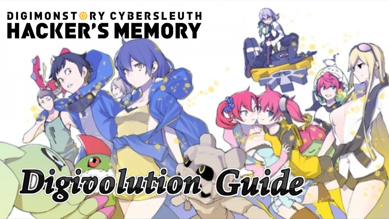 Digimon Story Cyber Sleuth Digivolution Chart