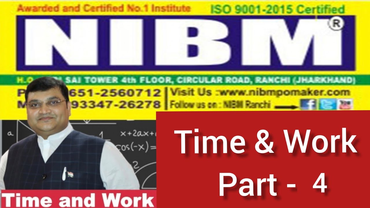 Time & Work Part - 4 - YouTube