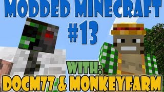 Modded Minecraft Beeeees!  Forestry Bee Hives - Feed the Beast #13