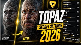 Topaz Secret Settings 2026 | Auto High Quality On | Tutorial For Topaz #Topaz #tutorial 