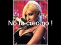 Falsas esperanzas - Christina Aguilera Letra