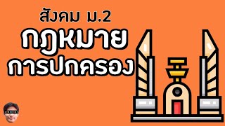 วิชา สังคม ม.2 เรื่อง กฎหมายการปกครอง สรุป สั้นๆ l เรียนออนไลน์ EP.18