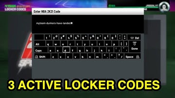 3 ACTIVE LOCKER CODES IN NBA 2K21 MY TEAM | INSANE LOCKER CODES