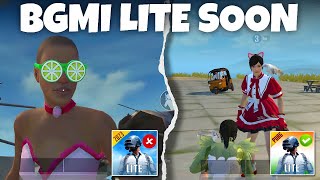 FINALLY BGMI LITE SOON BOYS 😍 | PUBG LITE LIVE FMG GAMING