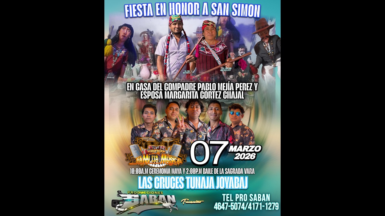 LAS CRUCES TUNAJA JOYABAJ EN CASA DE LA COMADRE MARGARITA CORTEZ CHAJAL Y ESPOSO PABLO MEJIA PEREZ