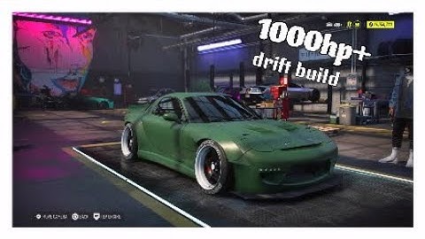 NFS heat - the best RX 7 drift build