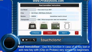 Touchclone Features