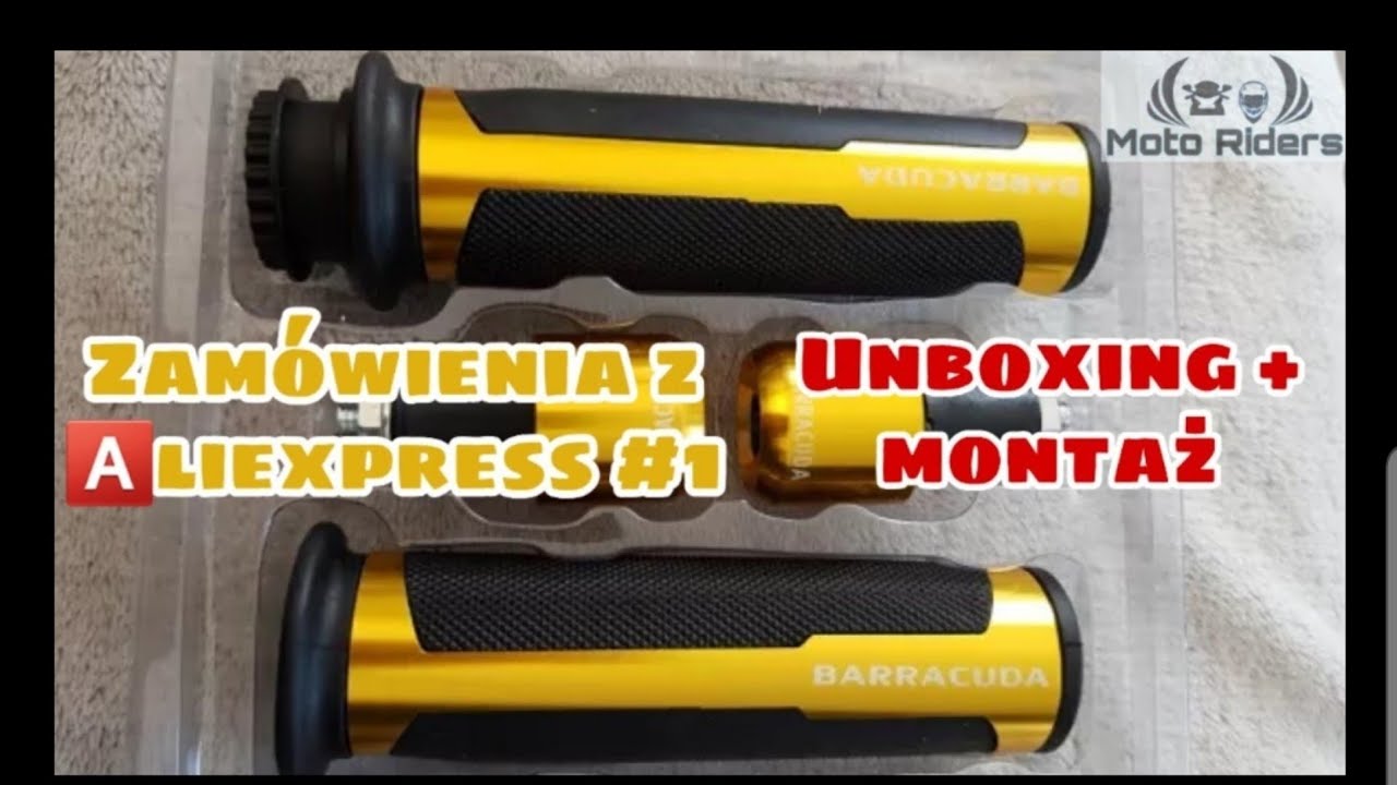 Manetki BARARACUDA z Aliexpress . Unboxing + montaż . Zamówienia z Aliexpress #1