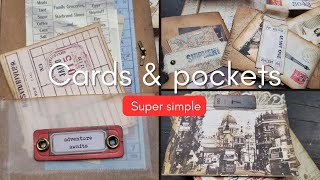 Travelers notebook pockets and cards